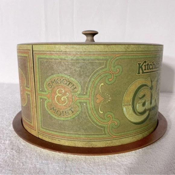 Vintage 1940's Ballonoff  Kitchen Maid Tin Cake Carrier Holder - Picture 4 of 15